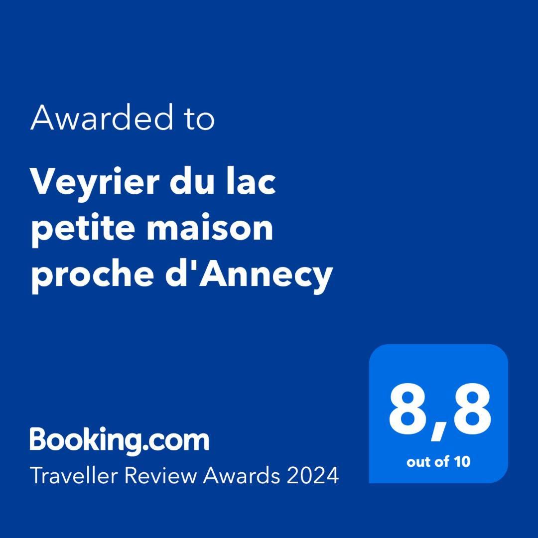 Veyrier Du Lac Petite Maison Proche D'Annecy Exteriér fotografie
